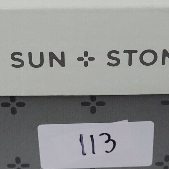 NWT Sun + Stone  SS Verity Chunky Heel Brown Ankle Chelsea Boots 10M Women's - Picture 10 of 10